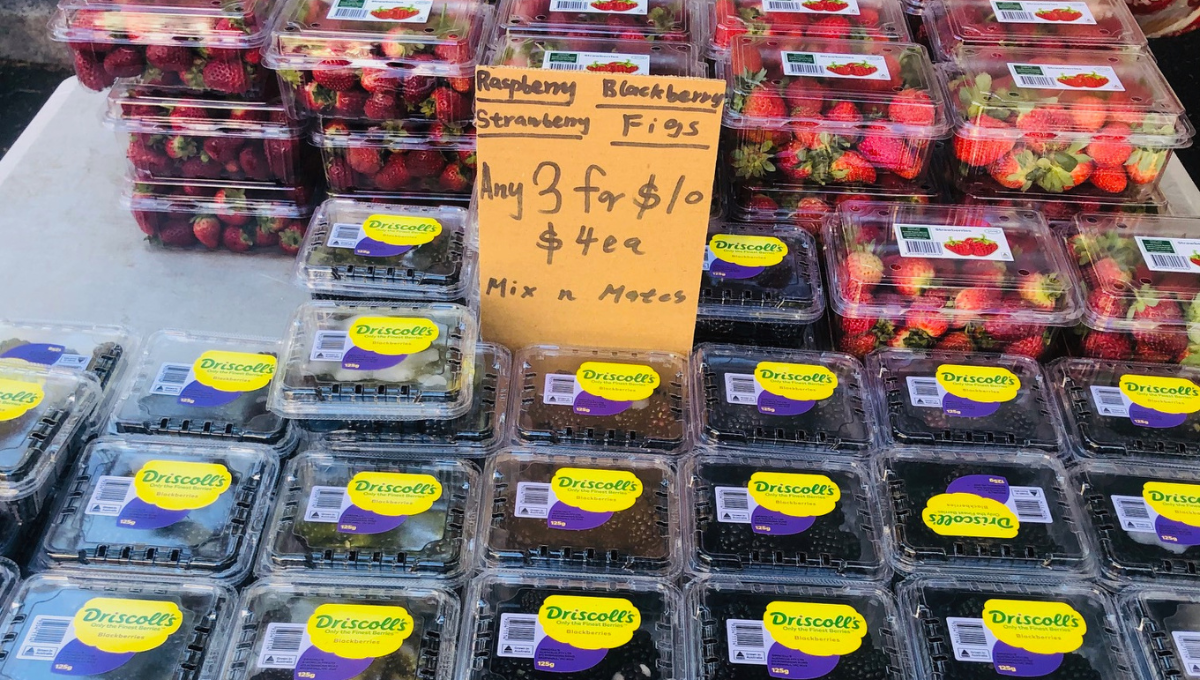 Kelvin Grove Markets - berries