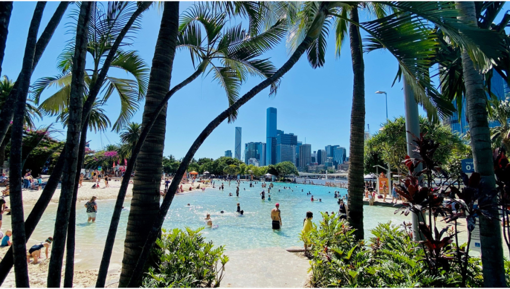 South Bank swimming pools